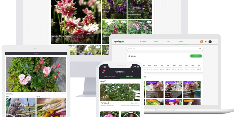Gardenize devices 2 Gardenize garden app for mobile and web